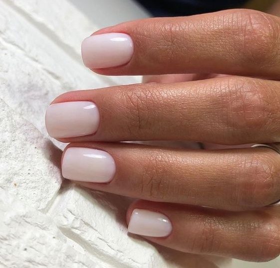 nude creamy color is very chic and refreshing and looks cool with tanned skin, great for spring and summer