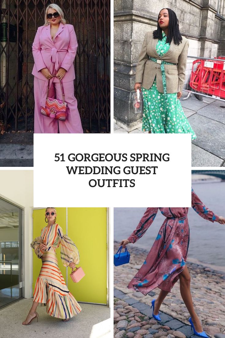 Gorgeous Spring Wedding Guest Outfits