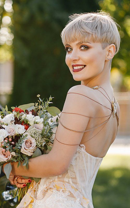 a long blonde pixie done with much volume is a cool and catchy hairstyle to rock