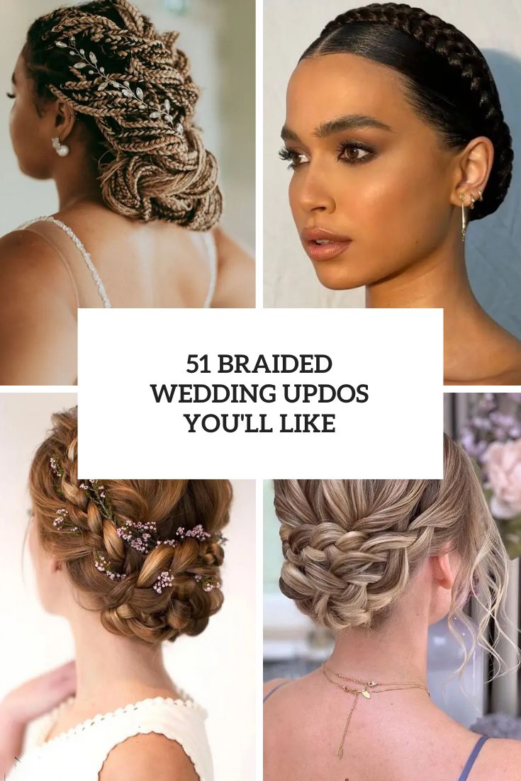 Braided Wedding Updos You'll Like