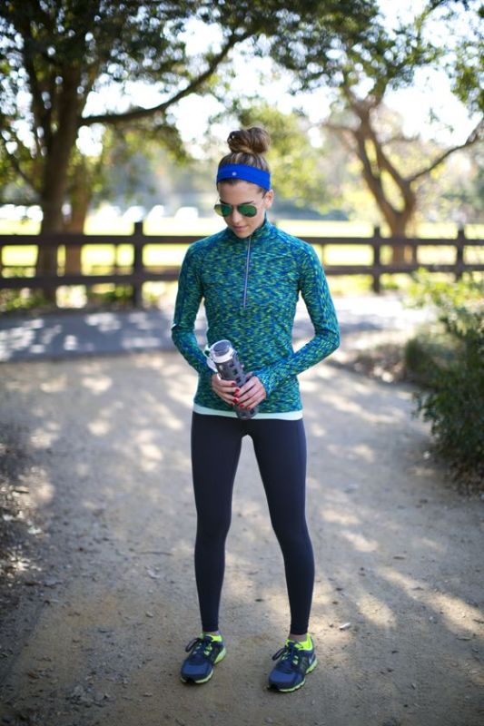 Stylish and comfy outfits ideas for running  2