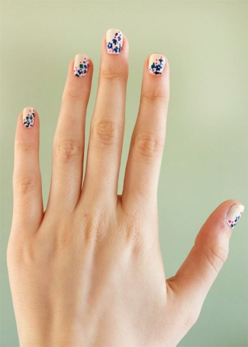 Sweet Flower Nail Designs To Try This Summer