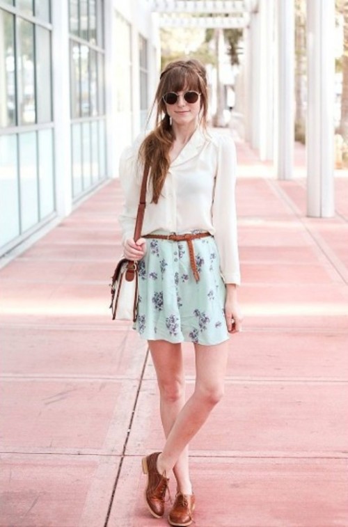 Amazing Floral Outfits To Welcome The Spring