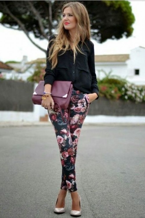 Amazing Floral Outfits To Welcome The Spring