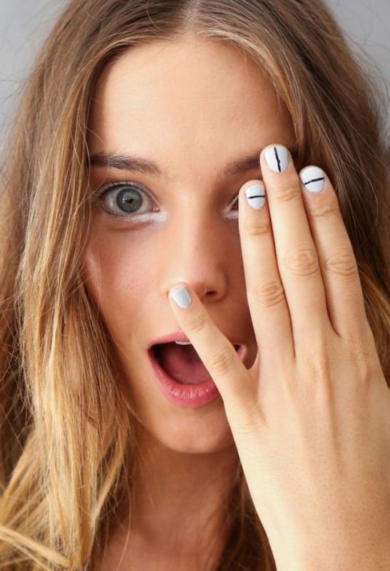 Cool nude nails that are nowhere near boring  4