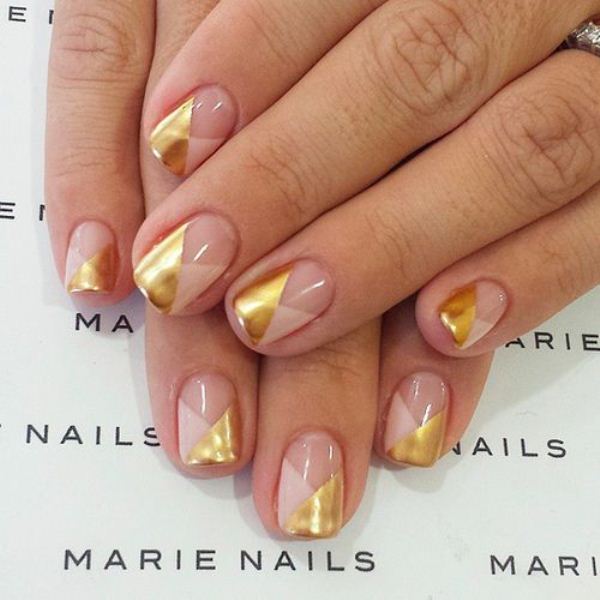 Picture Of cool nude nails that are nowhere near boring  8