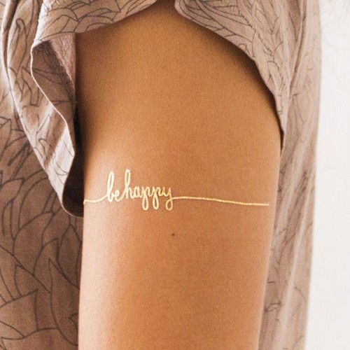 Trendy And Shiny Metallic Flash Tattoos To Try