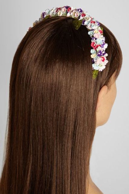 9 Stylish Floral Hair Accessories For This Summer