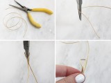 Awesome DIY Triangle Wire Bracelet2