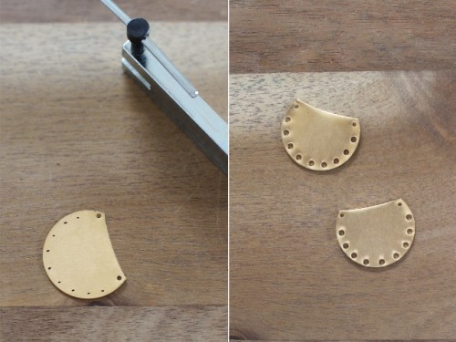 Boho Chic DIY Brass Fringe Earrings
