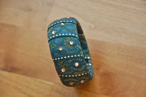 Chic And Colorful DIY Baroque Bangle