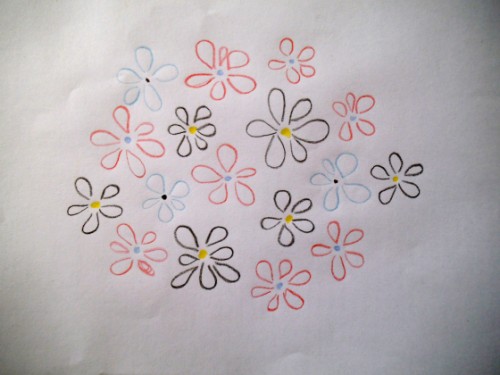 Cool DIY Embroidery Project – Flowery Shoulders