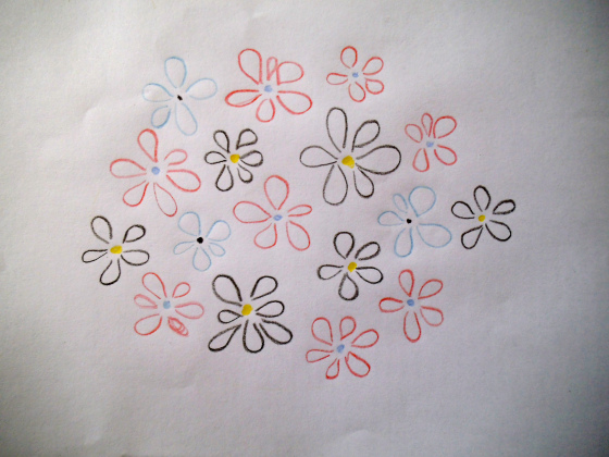 Cool Embroidery Project – Flowery Shoulders 3