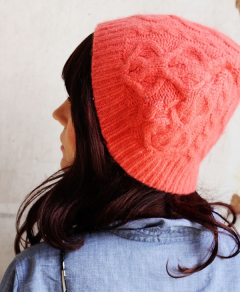 Cozy DIY Hat From A Knit Sweater For Cold Days