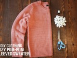 Creative DIY Pom Pom Sweater2