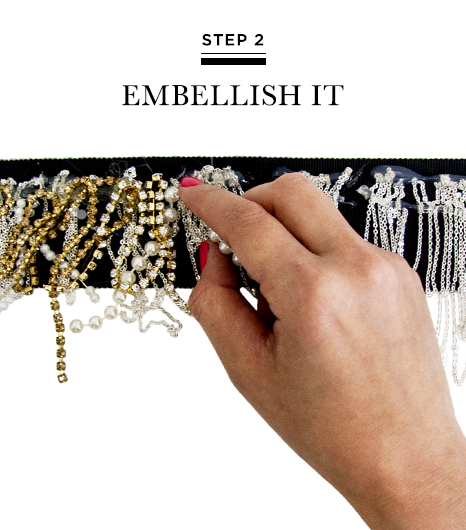DIY Embellished Belt To Attract Attention