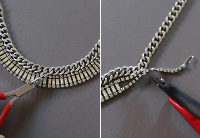 DIY Fabulous Vintage Statement Necklace 6