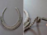 DIY Fabulous Vintage Statement Necklace7