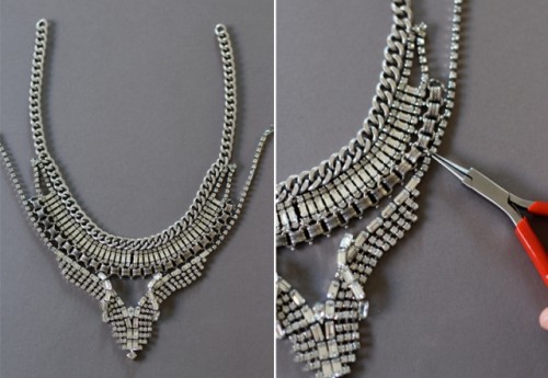 DIY Fabulous Vintage Statement Necklace