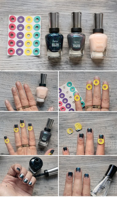 Cool DIY Nails With Shimmer