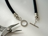 DIY Posh Ringed Cord Necklace5