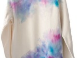 DIY Watercolor Sweatshirt In Gentle Shades3