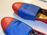 Easy-To-Make DIY Capped Toe Flats For This Season2