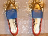 Easy-To-Make DIY Capped Toe Flats For This Season3
