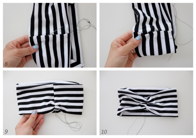 Elegant And Simple DIY Headwrap 6