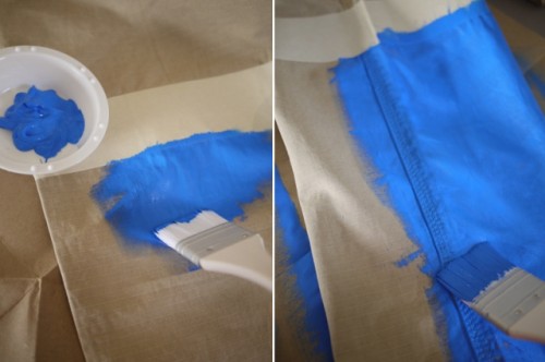 Fashionable DIY Color Blocked Pants