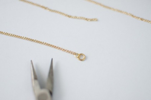 Delicate And Feminine DIY Charm Necklace