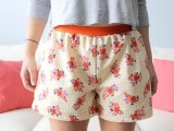 Floral DIY Women’s Boxer Shorts
