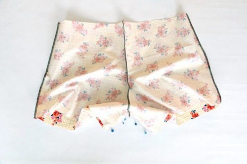 Floral DIY Women’s Boxer Pajama Shorts