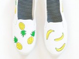 Funny DIY Fruit Canvas Shoes7