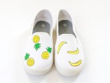 Funny DIY Fruit Canvas Shoes8