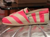 Funny DIY Neon Stripe Shoes