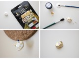 Lovely DIY Geometric Clay Necklace Pendant 8