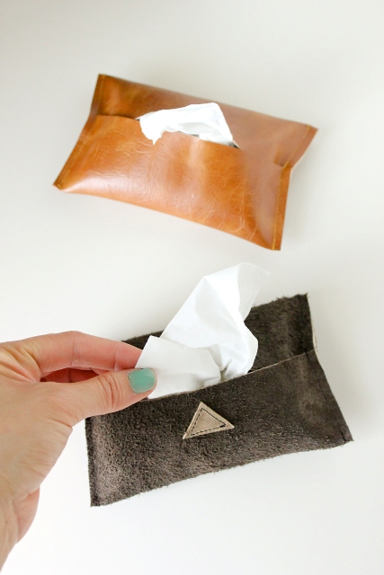 Picture Of Necessary DIY Leather Travel Tissue Pouch 5