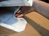 No Sew DIY Leather Paper Bag Clutch6