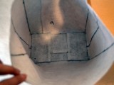 No Sew DIY Leather Paper Bag Clutch8