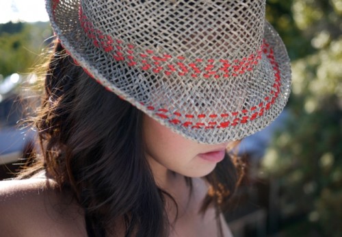 Stylish DIY Stitched Summer Hat