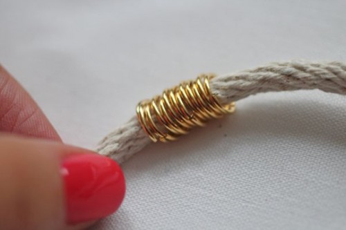 Perfect DIY Jump Ring “Coil” Bracelet