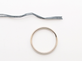 Posh DIY Thread-Wrapped Bib Necklace With Ordinary Key Rings3