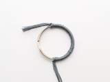 Posh DIY Thread-Wrapped Bib Necklace With Ordinary Key Rings4