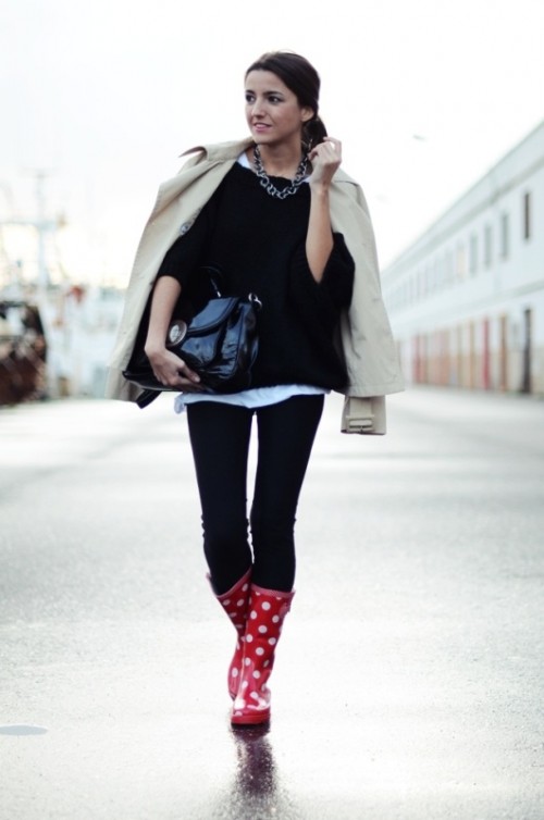 Fashionable Rainy Day Outfit Ideas For Women