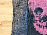 Rock’N’Roll DIY Fringe Sleeve T-shirt6