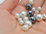 Romantic DIY Pearl Cluster Earrings6
