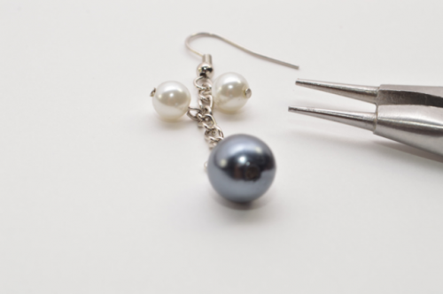 Romantic DIY Pearl Cluster Earrings