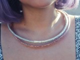 Simple DIY Tube Necklace For Every Girl9