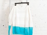 Spring DIY Dip-Dyed Sweater8